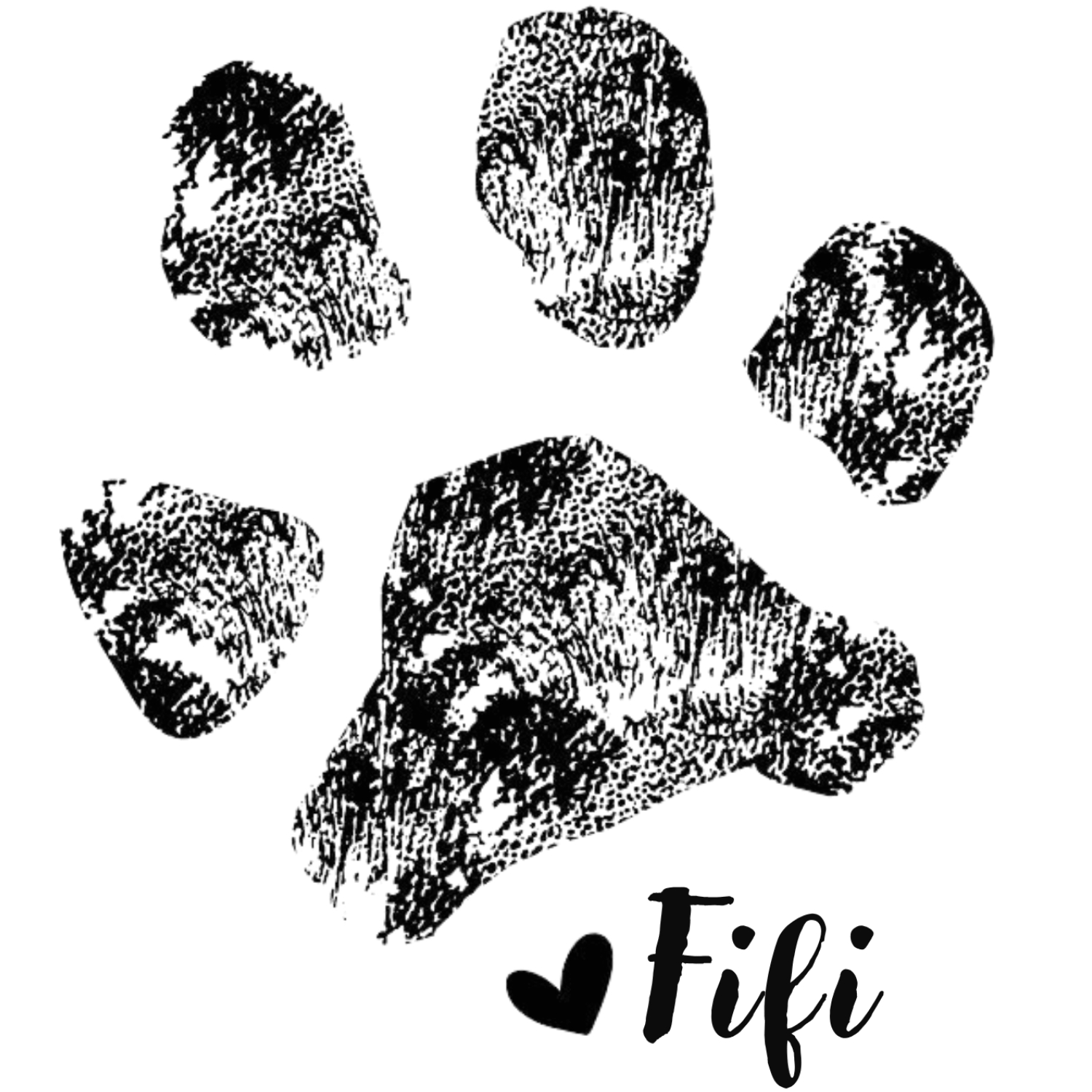 Fifi giving her stamp of approval